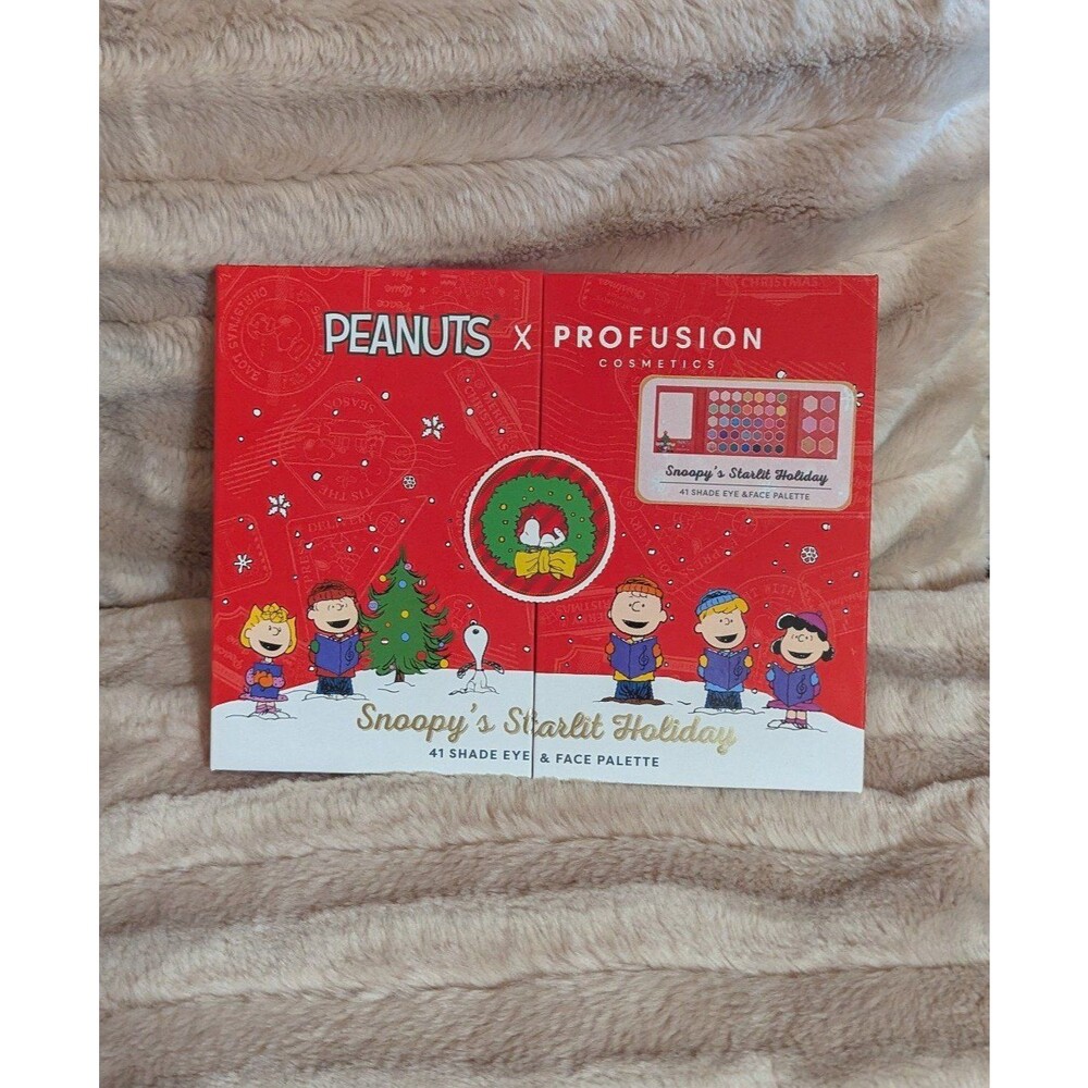 Peanuts x Profusion Snoopy’s Starlit Holiday Eye & Face palette